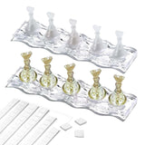 Juego de diseño de uñas – Mano de entrenamiento premium para uñas de gel, accesorios de uñas y uñas artificiales – versátil juego de uñas de gel y accesorios para decoración de uñas