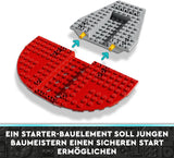 LEGO Star Wars: Las aventuras del joven Jedi Halcón de Fuego Carmesí, Set inicial para niños con nave espacial para construir, moto deslizadora y 3 figuras, regalo para niños y niñas de 4 años 75384 Juegos de construcción Besuche den LEGO-Store