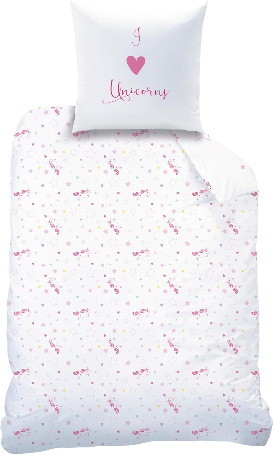 Ropa de cama para niña, Unicornio, algodón Ropa de cama - infantil Naty Shop