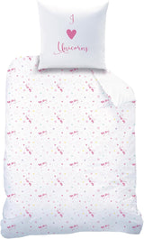 Ropa de cama para niña, Unicornio, algodón Ropa de cama - infantil Naty Shop