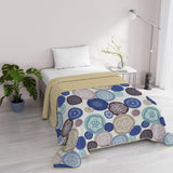 Fantasy Ropa de Cama Italiana Microfibra Verano 1,5 Plazas Murrine Edredones y Edredones Naty Shop Murrine 1 Posto E Mezzo