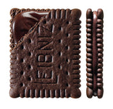 Galletas crujientes con crema de cacao y chocolate amargo, paquete de 14, para almacenamiento o venta (14 x 190 g)