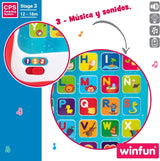 winfun ColorBaby 44256 Bandeja de Aprendizaje con Luz y Sonido Juguetes Bebé Naty Shop