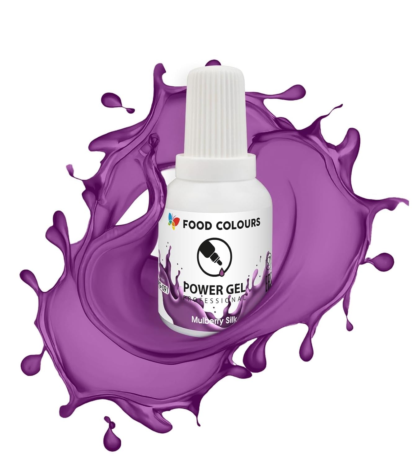 Colorante alimentario en gel, beige, color champán, 20 g. Colorante alimentario para una amplia gama de aplicaciones para decoración de tartas, tartas, natas, bizcochos, glaseado real, macarons.
