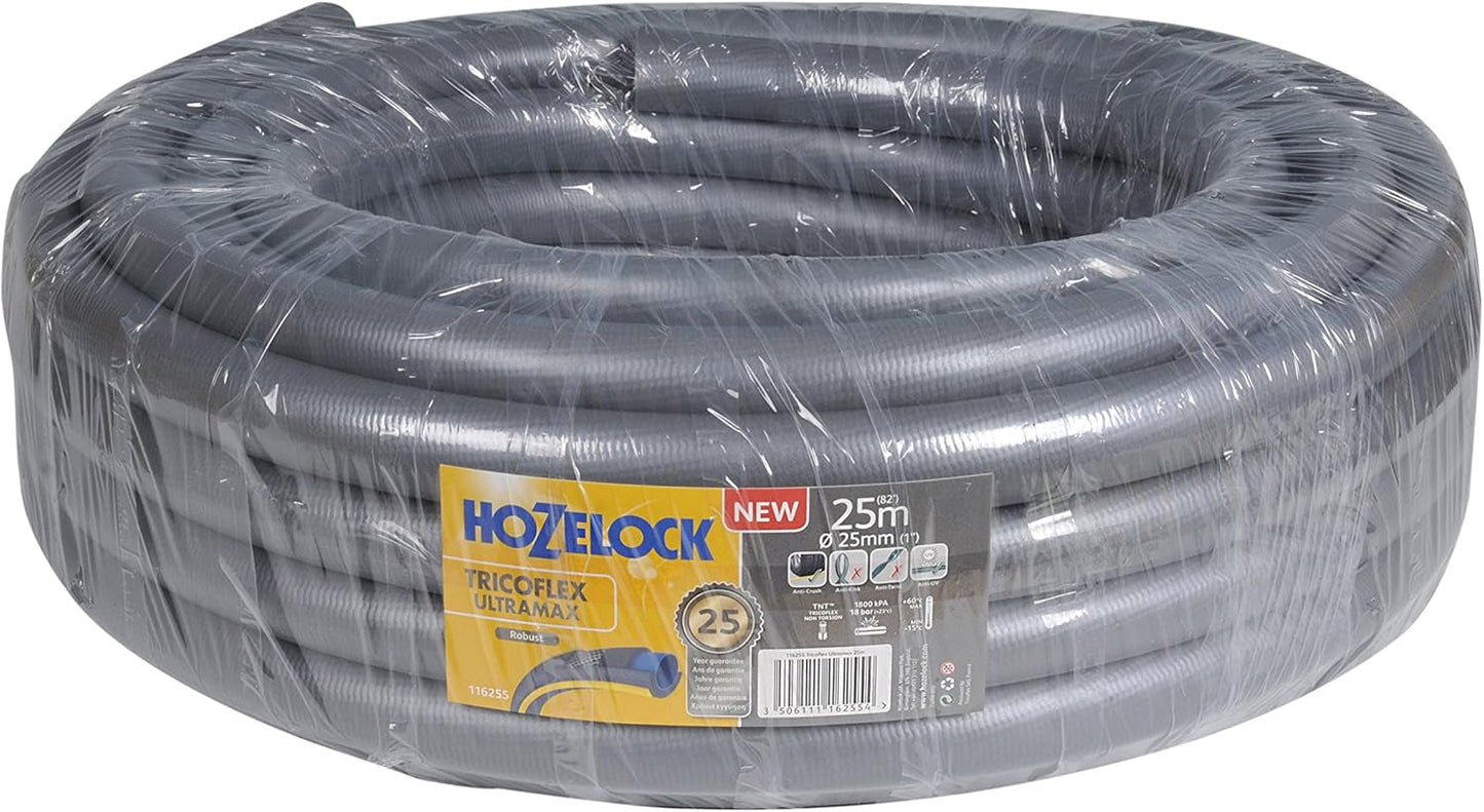 Manguera Hozelock Tricoflex Ultramax 25 m (diámetro 12,5 mm)