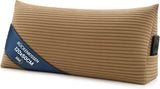 Almohada de plumas, cojín de respaldo, almohada de terciopelo, ancho 70 cm - almohada de lectura para cama, sofá y sofá, almohada de sofá grande, almohada de pared, almohada de sofá, almohada de lectura, almohada de respaldo, gris claro