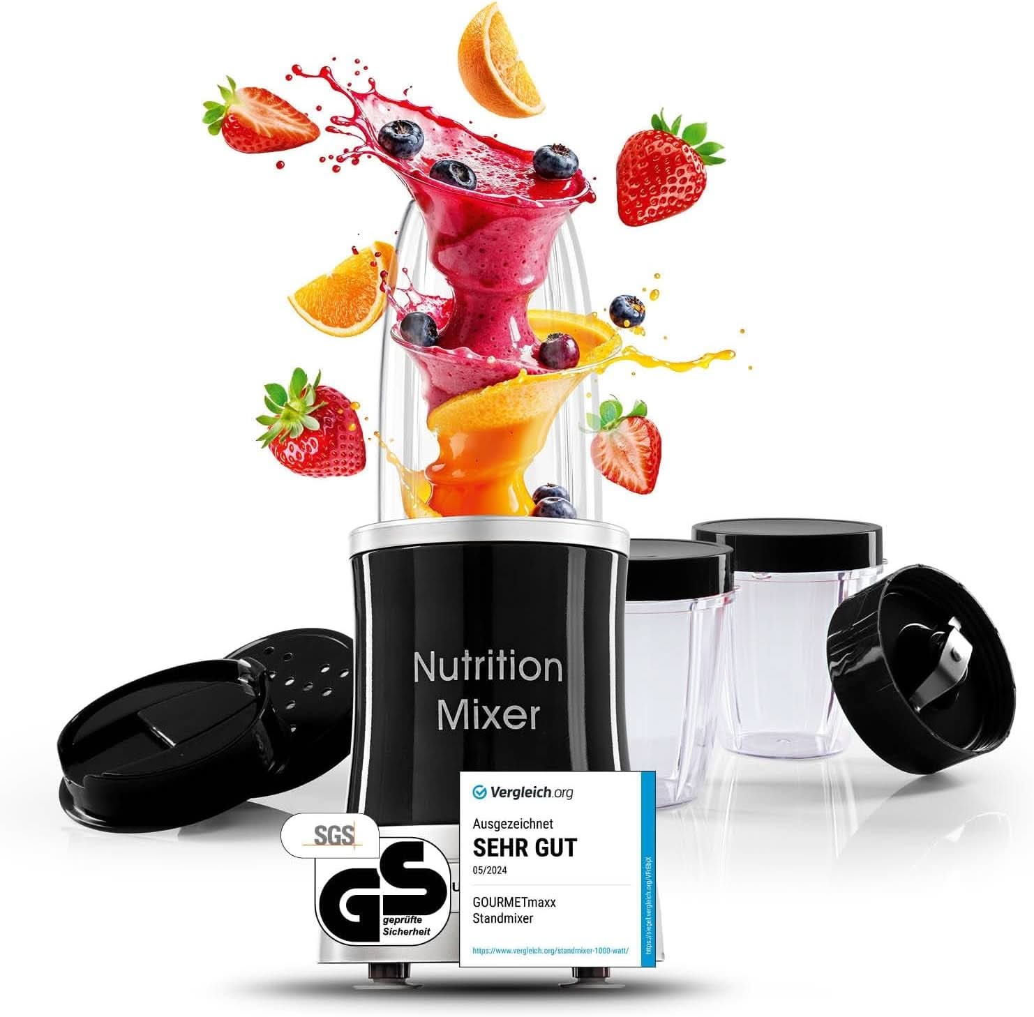 Batidora, Batidora Gourmetmaxx Mr Magic con paquete de accesorios Xxl Naty Shop