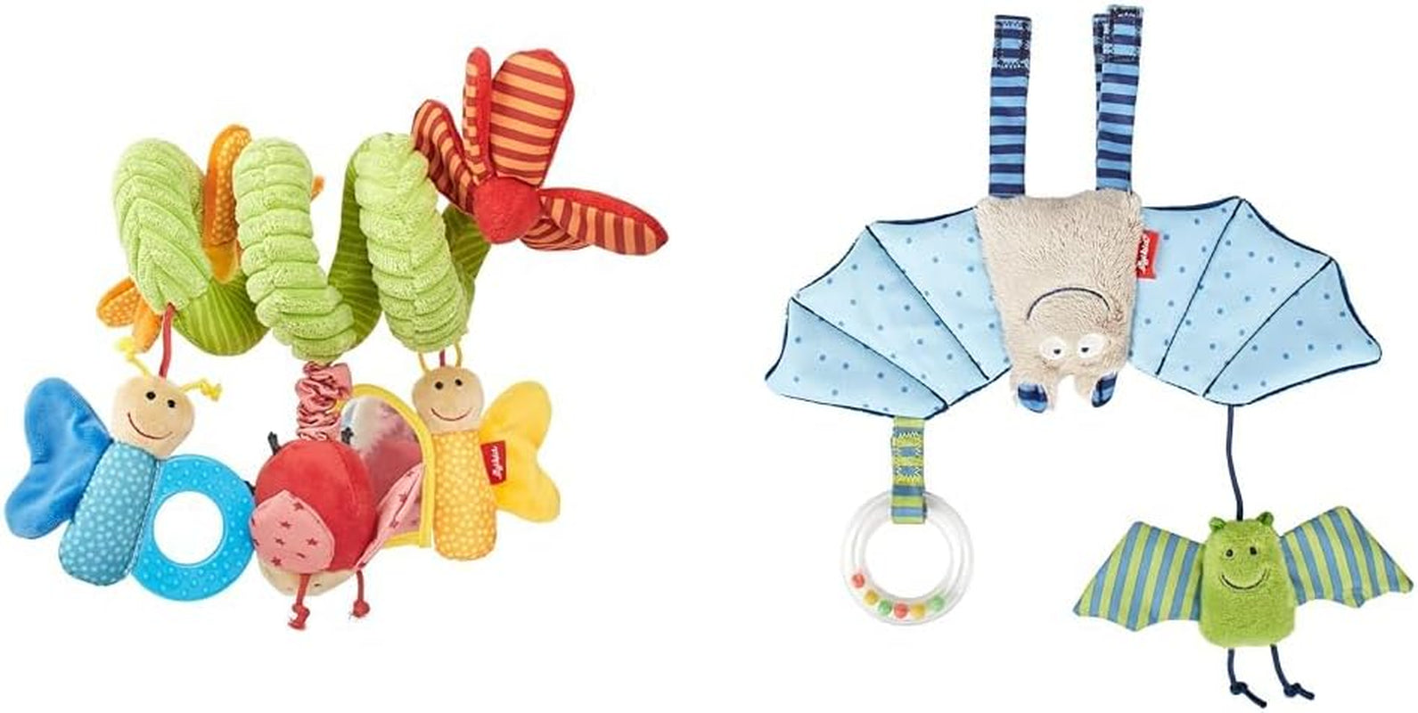 SIGIKID 42249 Mariposa espiral activa Baby Activity On Tour juguete niña recomendado desde el nacimiento multicolor Juguetes Bebe Naty Shop Paquete con remolque 41013 Multicolor