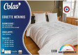 COLAS NORMAND Edredón 200 X 200 Cm, Algodón orgánico y Lana Merino, Cálido, Lavable a máquina a 30 °C Edredones y edredones Naty Shop