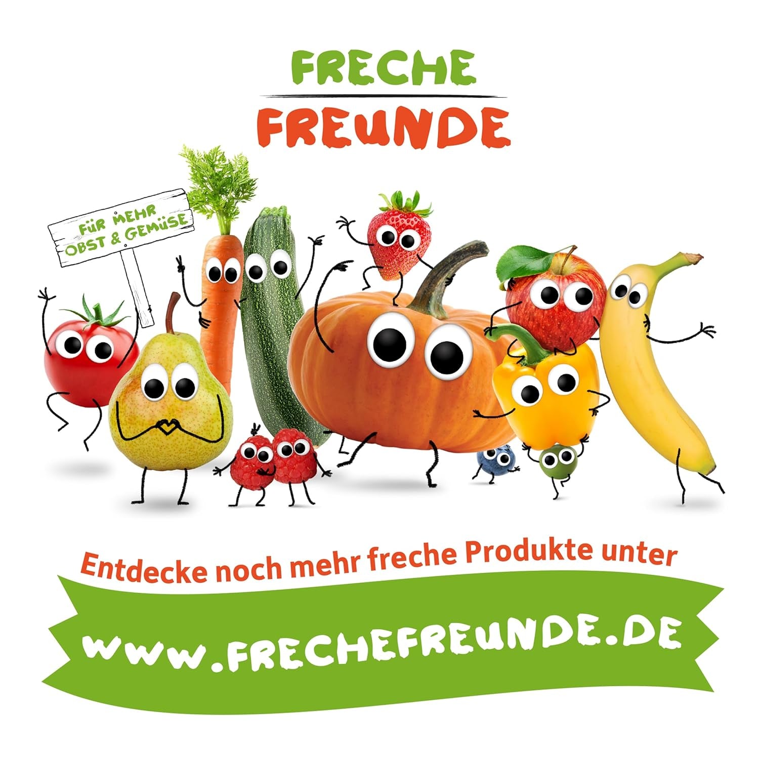 FRECHE FREUNDE Jaleas de frutas orgánicas, piruletas de manzana, frambuesa y arroz, snack dulce afrutado para niños, sin gluten, vegano, paquete de 20 (20 x 30 g)