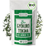 KLUIZ Gyokuro Tokiwa orgánico - Primera cosecha recolectada a mano - Té verde japonés I 100 gramos I Té verde orgánico