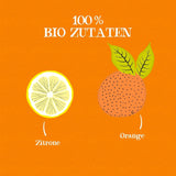 CUPPER Té de frutas orgánico "Infusión de naranja y limón", 20 bolsitas de té sin blanquear, orgánico, comercio justo