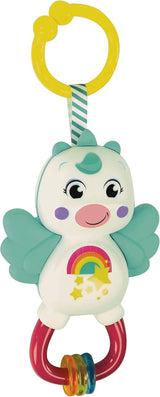 Clementoni 17778 - Sonajero Pequeño Unicornio - Sonaglio Neonato Con Massaggiagengive, Giocattolo Bambini 3 Mesi, Rafforza Le Capacità Motorie E Sensoriali - Made in Italy Jucarii Bebe Naty Shop Título predeterminado