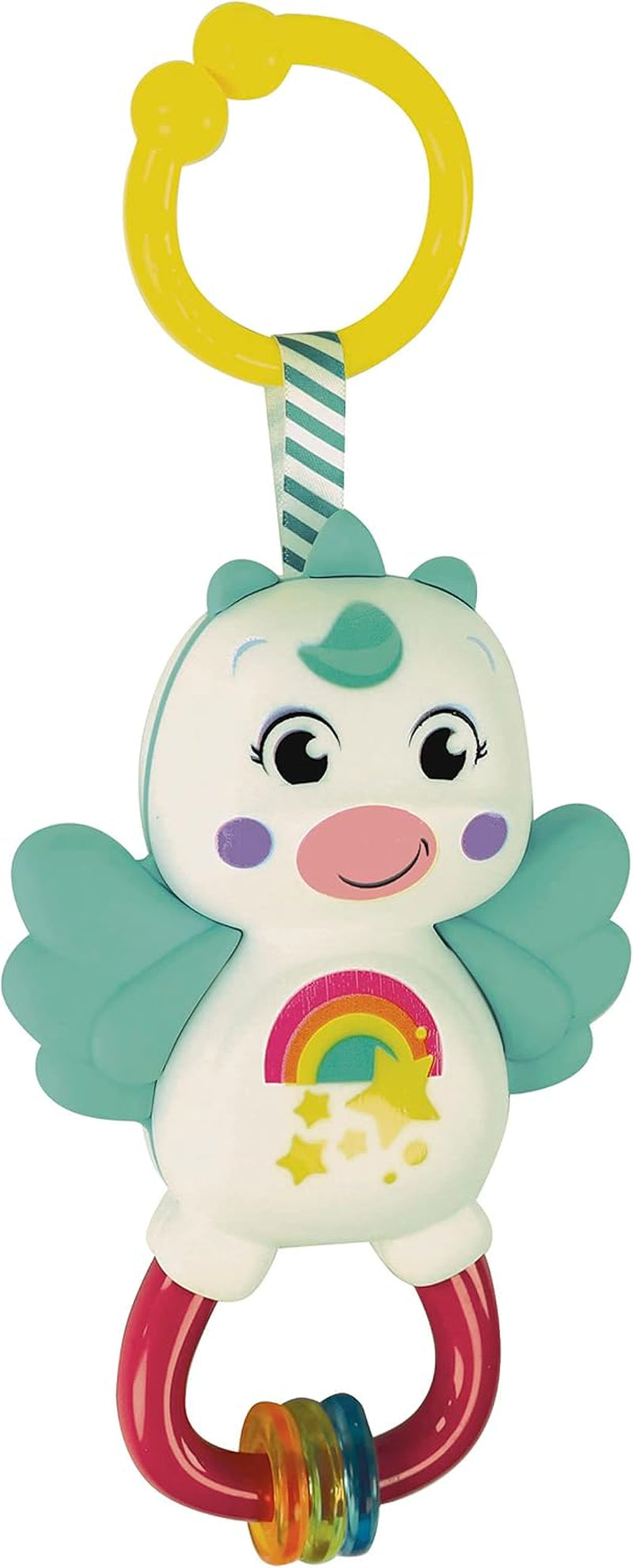 Clementoni 17778 - Sonajero Pequeño Unicornio - Sonaglio Neonato Con Massaggiagengive, Giocattolo Bambini 3 Mesi, Rafforza Le Capacità Motorie E Sensoriali - Made in Italy Jucarii Bebe Naty Shop Título predeterminado