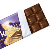 Milka Black Milk – Chocolate negro alpino con leche y relleno cremoso de turrón – 85g