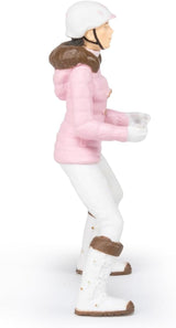 PAPO - Figura Caballo - Rider Fashion Winter, pasión por la equitación, juguete para niños a partir de 3 años. Figuras de acción de Naty Shop.