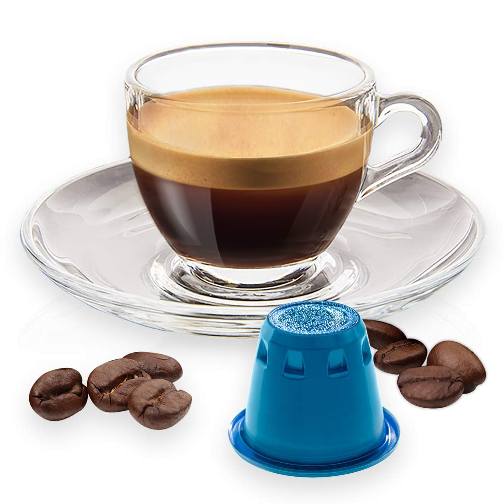 Cápsulas de Café Decaffeinato Compatibles Nespresso 5,6g x 100 cápsulas