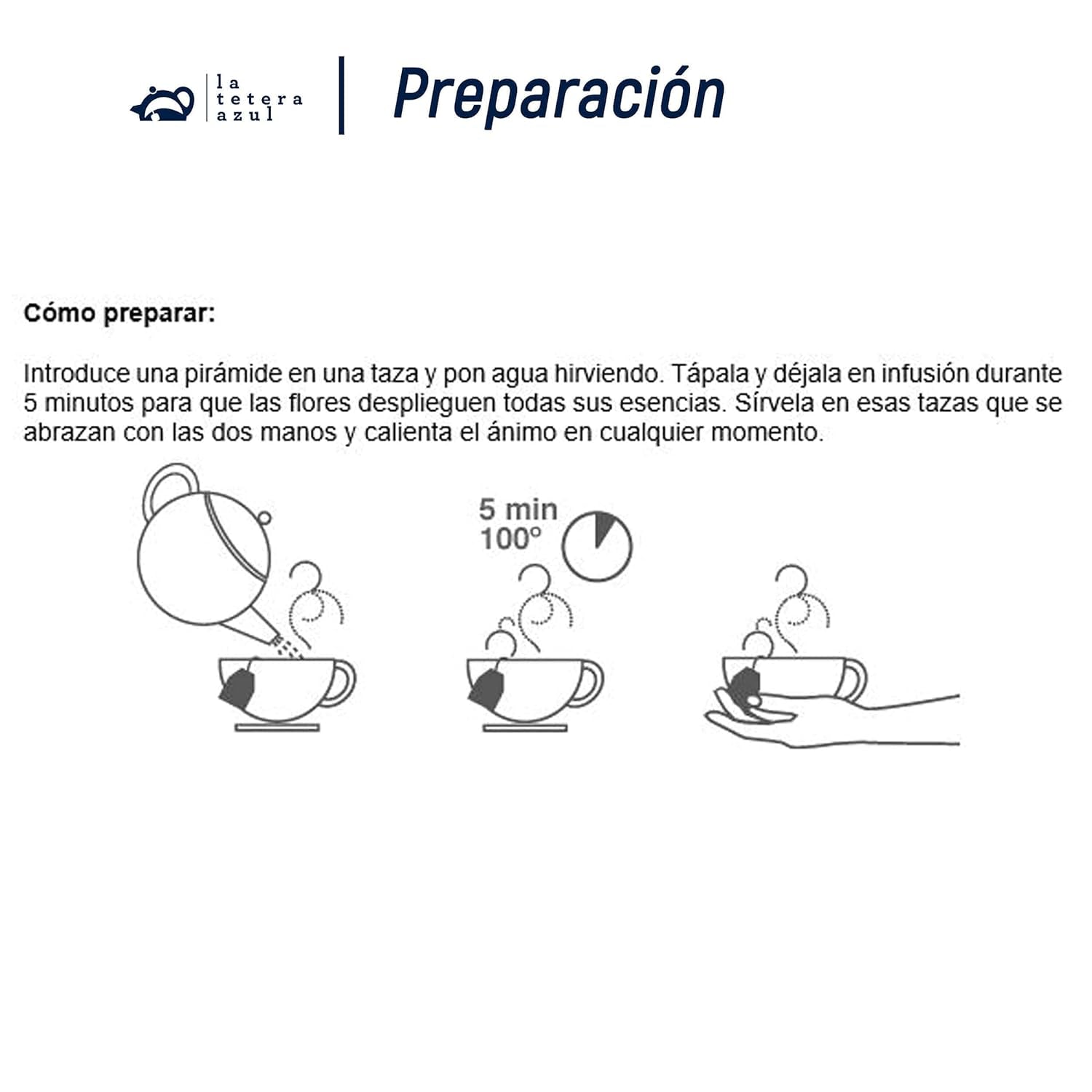 LA TETERA AZUL Infusión ecológica de jengibre y limón. Té orgánico para adelgazar en pirámides. Jengibre y limón. 20 pirámides.