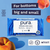 Toallitas húmedas desechables ecológicas 560 toallitas (14 x 40 toallitas) Paquete mensual 100 % sin plástico 99 % toallitas húmedas para el cuidado sensible al agua Fina a descarga Certificado biodegradable vegano