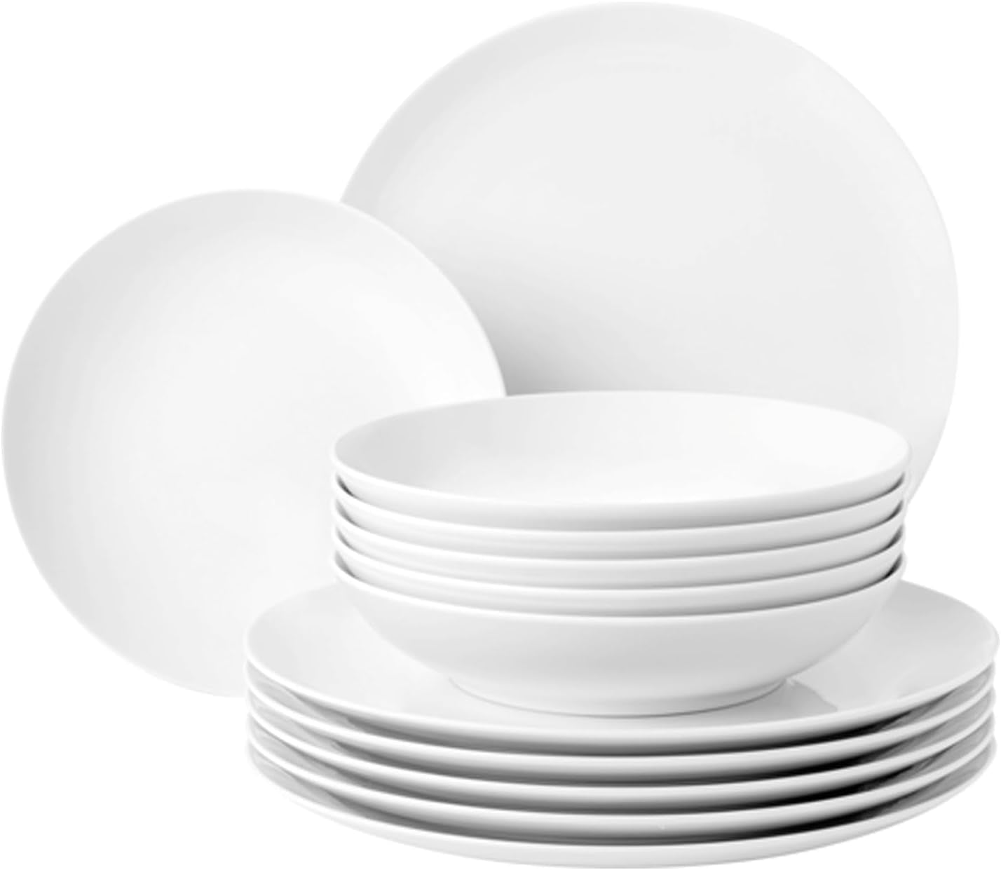 Vajilla Seltmann Weiden 12 piezas | Libertad blanca