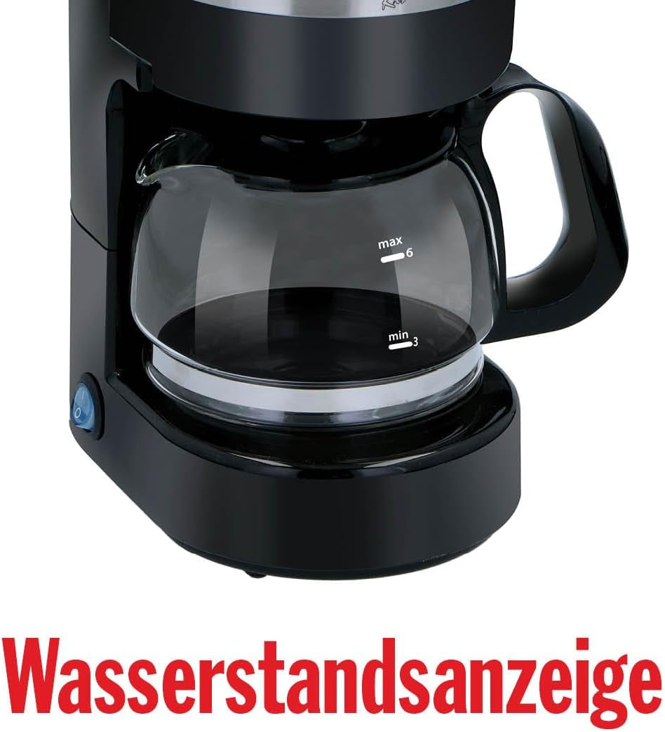 Cafetera para Camión 24V - Cafetera para Camión - Cafetera con Filtro - Cafetera para Mantener Caliente - Cafetera con Jarra de Vidrio - Negra