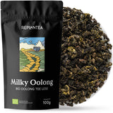 Té Oolong con leche BIO (100 g) | Té Oolong suelto premium con notas de leche cremosas y dulces | Especialidad en té delicado | REPLANTAR