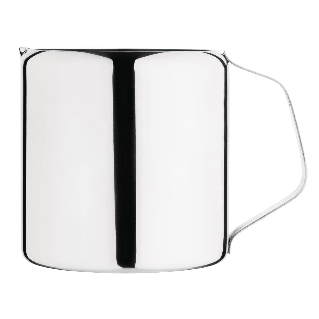 Taza de leche Olympia Concorde, acero inoxidable, 75 x 75 mm, taza, crema, jarra