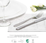 Papstar 11682 50 servilletas "Royal Collection" pliegue 1/4 40 X 40 cm "Adornos", blanco