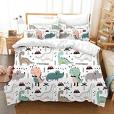 Ropa de cama para niños, Ropa de cama Dinosaurio - infantil Naty Shop