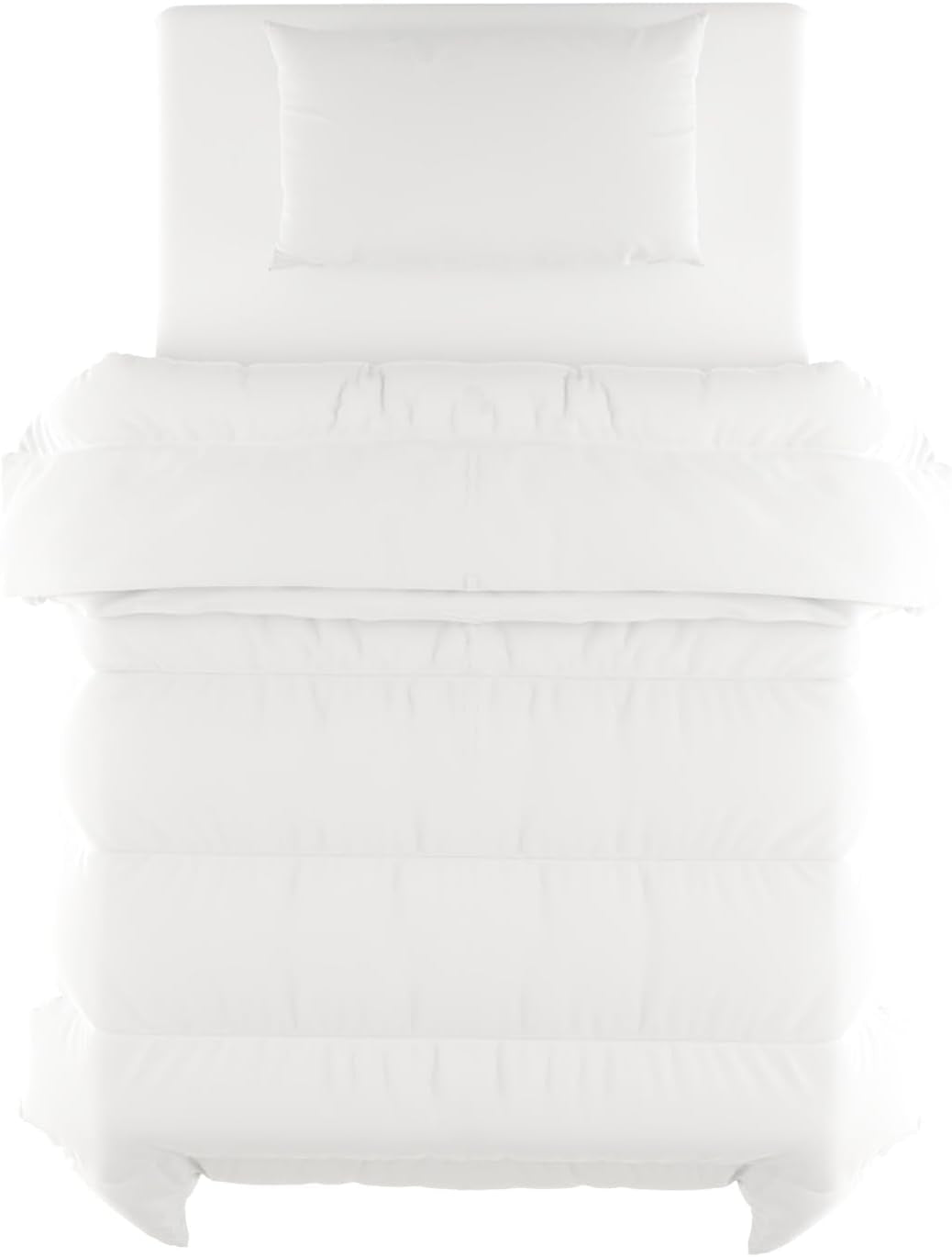 Edredón Prestige, 4 estaciones, Made in Italy, blanco, 150 X 200 cm Edredones y colchas Naty Shop