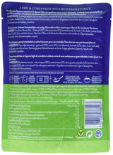 TILDA Arroz Basmati al Vapor con Lima y Cilantro para Microondas, 250g