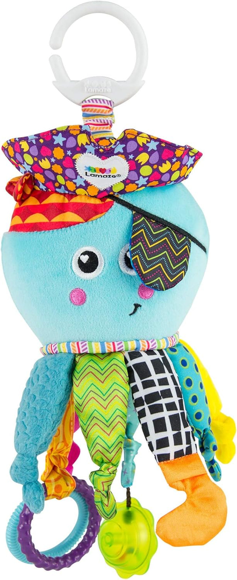 Lamaze Juguete para niños Capitán Calamar, Pulpo Pirata Clip & Go, Juguete de alta calidad para niños pequeños & Diego Juguete para niños, Dragón volador Clip & Go, Juguete de alta calidad para niños pequeños Bebe Naty Shop Toys