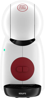 Cafetera espresso manual con cápsulas NESCAFÉ DOLCE GUSTO PICCOLO XS de KRUPS, blanca