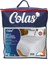 COLAS NORMAND - Edredón contra ácaros y bacterias - Templado - 280 X 240 Cm - Efecto de larga duración - Perfecta higiene - Microfibra - Suave y confortable - Lavable Edredones y edredones Naty Shop