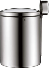 WMF Kult Cromargan cuchara de café caja de café en acero inoxidable acabado mate 500g y tarro de cristal de 1 litro Depot apto para lavavajillas Cajas de conservación de alimentos Naty Shop