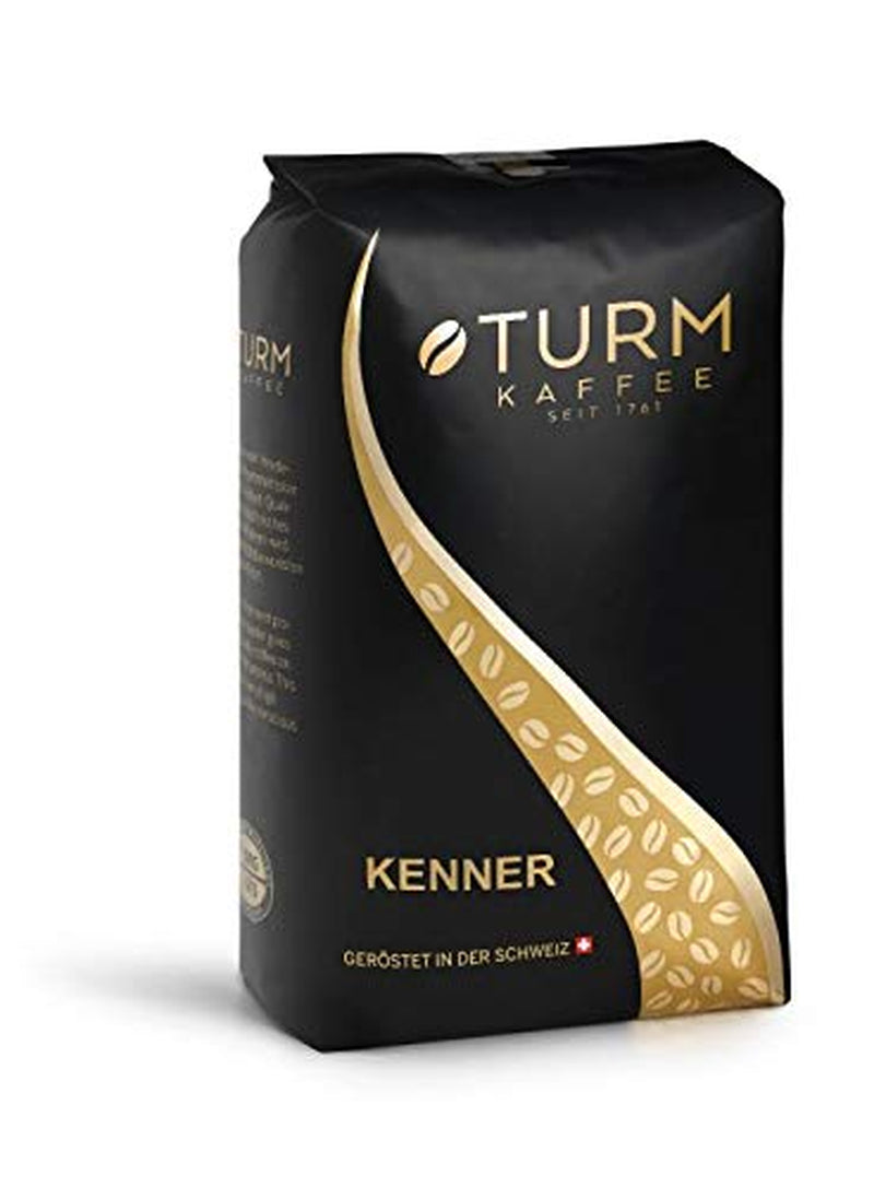 Kenner 1000g | Granos de café suizo premium para máquinas de café totalmente automáticas | Café aromático Schümli con notas de nuez y caramelo | Mezcla equilibrada Arábica-Robusta | Frito en Suiza