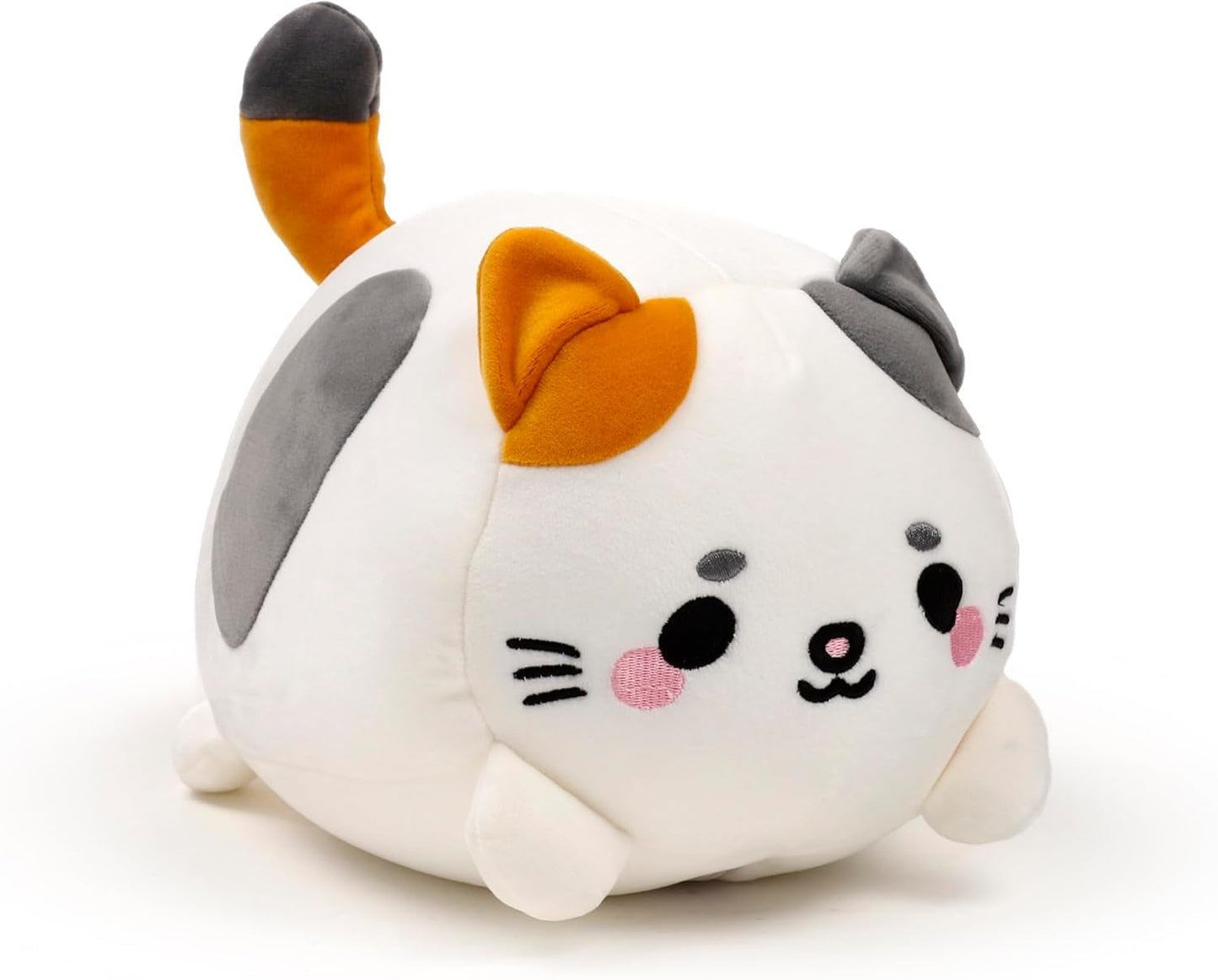 Puckator Swapseazzz Almohada de Viaje de Felpa 2 en 1 Lola La Gatta Blanco Almohadas de Viaje Estándar Naty Shop