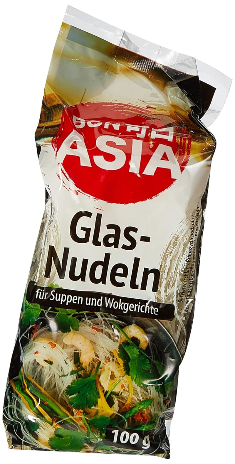 Fideos de cristal BONASIA, largos, paquete de 15 (15 x 100 g)