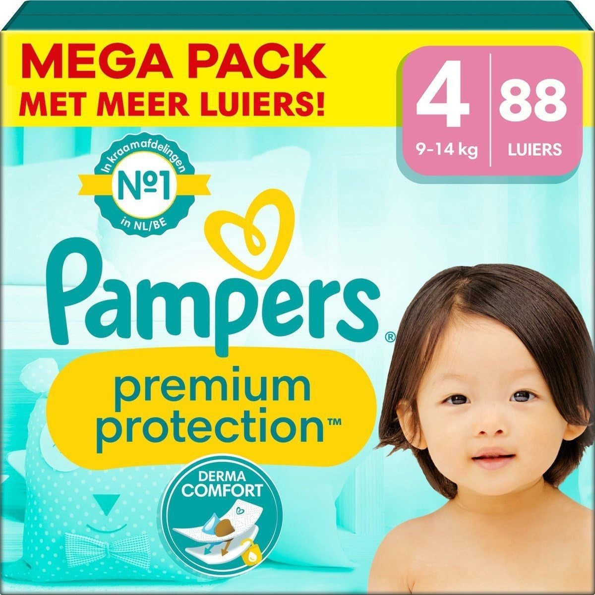 Pañales - Protección Premium - Talla 4 x 80