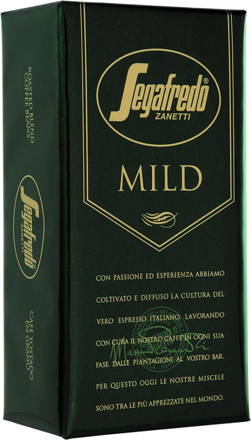 Segafredo Café en grano suave (6 x 1kg) de Italia