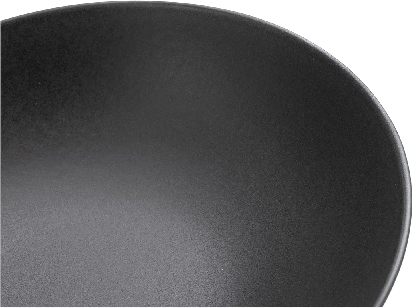 Creatable, 23146, Serie SOFT TOUCH BLACK, Vajilla de 20 Piezas, Servicio Combinado de Porcelana, Apto para Lavavajillas y Microondas, Hecho en Portugal