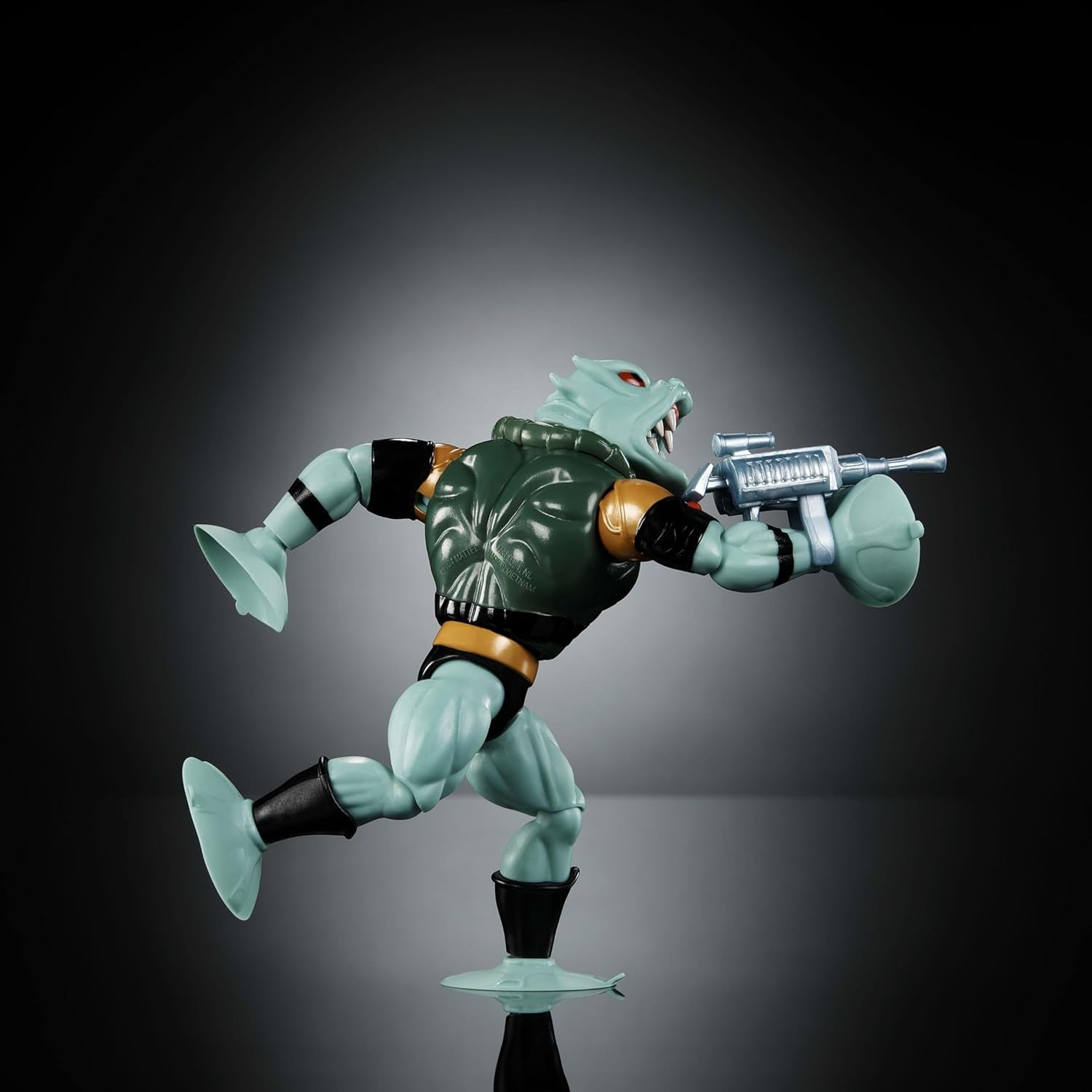 Figura de acción Leech de Masters of the Universe Origins de la colección Cartoon, aprox. Monstruo succionador de 14cm de altura de la serie de los 80, diseño y complementos con muchos detalles, JBM83 Figuras de acción Naty Shop