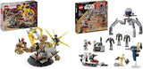 LEGO Marvel Spider-Man vs. Sandman: Showdown Juguete de superhéroe con figuras que incluyen un lagarto y un juego de rol eléctrico Juguete de construcción Regalo para niños y niñas entusiastas de la acción 76280 Juegos de construcción Beuche den LEGO-Store Clone Trooper Battle Pack