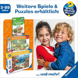 Puzzle infantil Ravensburger 13411 - Criaturas marinas en el arrecife de coral - ¿Por qué? ¿Por qué? ¿Por qué? Puzzle 150 piezas XXL + cartel de conocimientos, para niños a partir de 7 años Puzzle Naty Shop