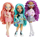 Rainbow High Fashion Doll - Pinkly Paige - Muñeca de moda rosa con un traje de moda - con gafas y más de 10 coloridos accesorios de juego - Ideal para coleccionistas y niños de 4 a 12 años