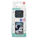 Tataway Chupete de Frutas para Bebé Disney Mickey Mouse Fabricado en Plástico Libre de BPA con Función de Asfixia, Lavable y Reutilizable