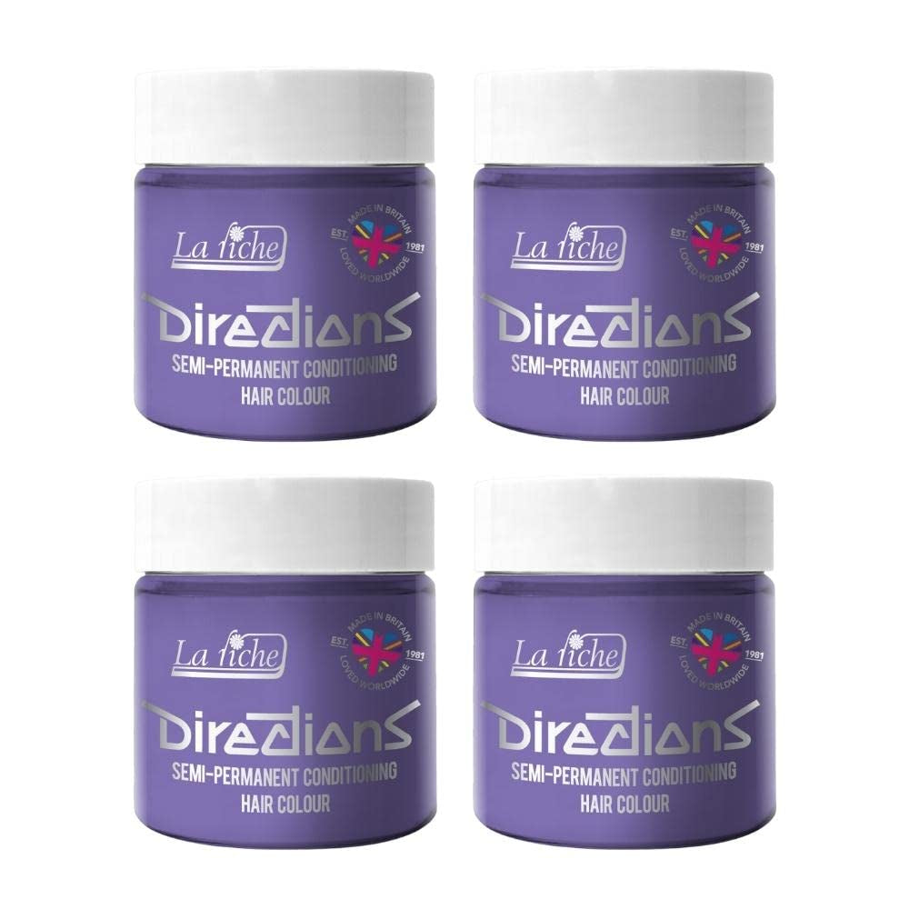 Modo de empleo coloración semipermanente 100 ml caja 4 pack (Pillarbox Red) Naty Shop Tinte para el cabello Wisteria 100 Ml (pack de 4)