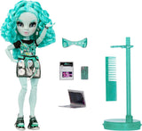 Rainbow High Shadow High Series 3 - Berrie Skies - Muñeca de moda verde - Conjunto de moda y más de 10 coloridos accesorios de juego - Ideal para coleccionistas y niños de 4 a 12 años