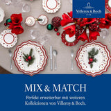 Villeroy & Boch - Toy's Delight Set de Desayuno para 2, Diseño de Locomotora, 6 Piezas, Colorido, navideño, vajilla con Platos, Tazas y Cuencos para el Desayuno, vajilla navideña, Porcelana Premium