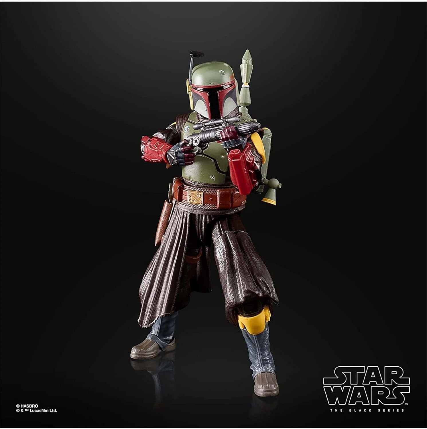 Star Wars Hasbro Black Series Boba Fett (Sala del Trono): Figura coleccionable El libro de Boba Fett, para niños mayores de 4 años, multicolor, figuras de acción de 15 cm de altura Naty Shop